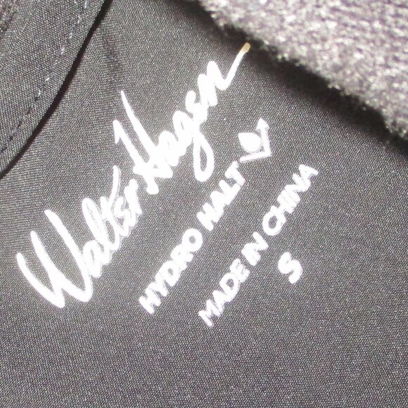 Walter Hagen Full Zip 3 in 1 Golf Black Jacket Wind Shirt Zip Off Sleeves Small - Picture 3 of 8